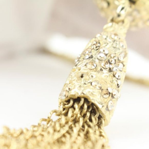Clara Kasavina Gold Minaudiere Chain Necklace - Picture 7 of 12